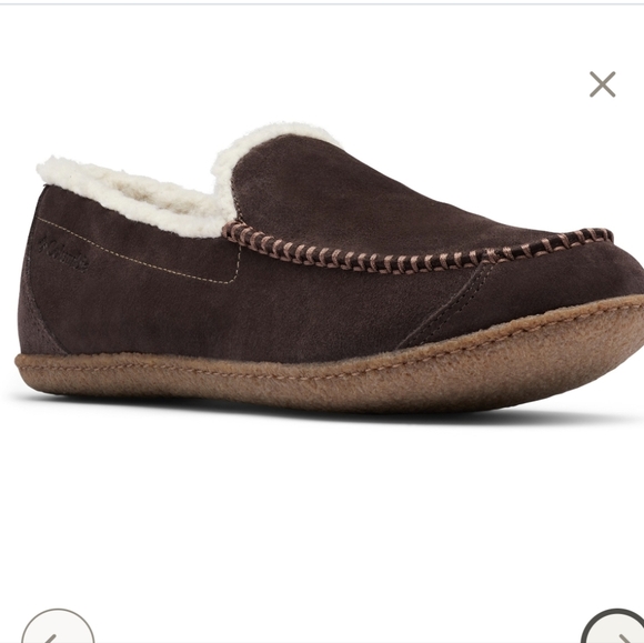 Columbia Fairhaven Brown Suede Slipper Size 10 Or 11 Mens New! - Picture 3 of 7